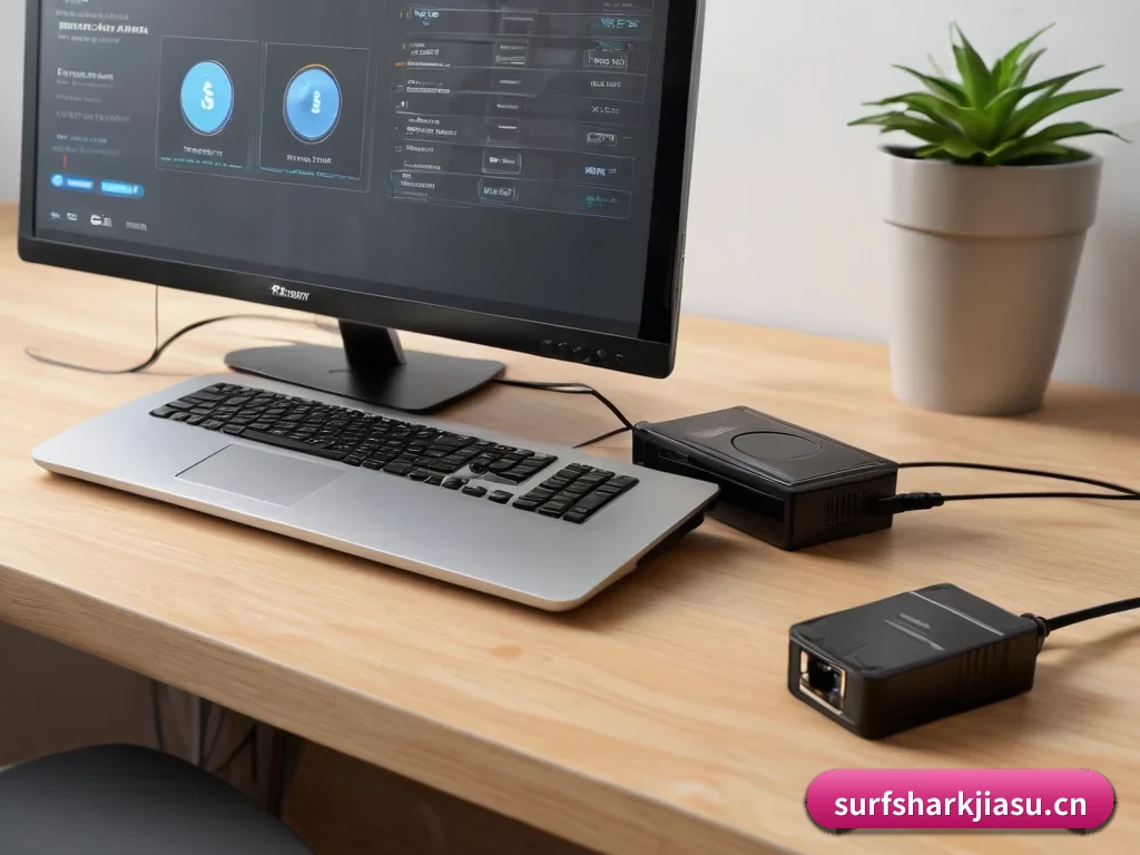 surfshark加速器 APP 界面(SurfsharkVPN)
